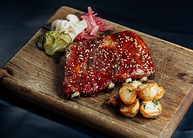 Свиные ребра BBQ