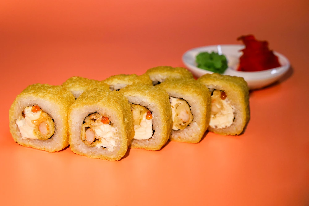 Горячий ролл голд фиш