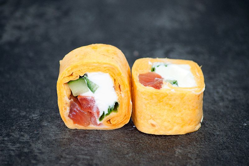 Тортилья с семгой