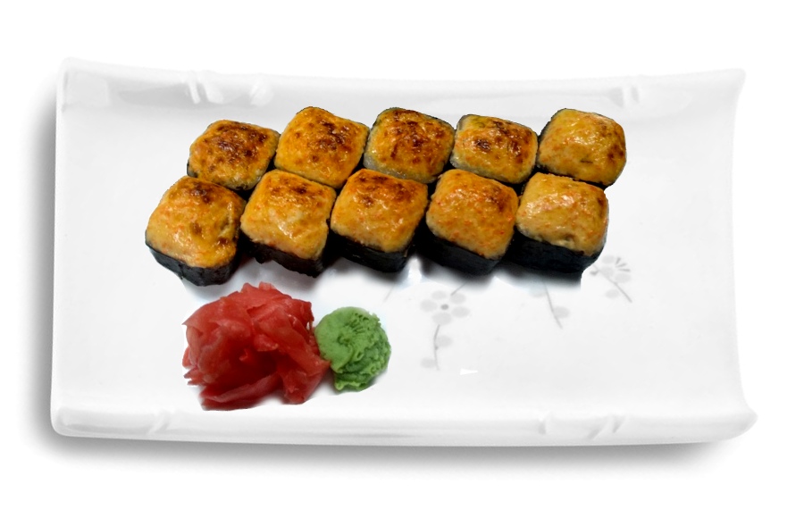 Классический запеченный ролл с кальмаром