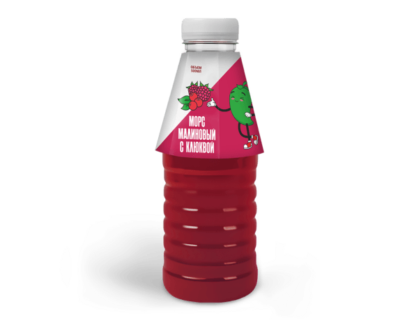 Морс Малина-Клюква 0.5л