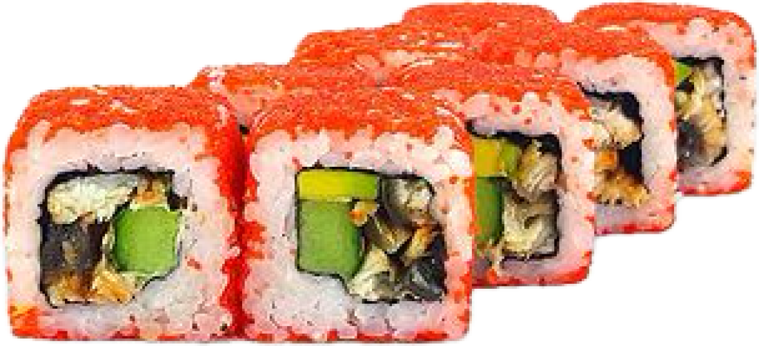 Калифорния с угрем Эконом 220г