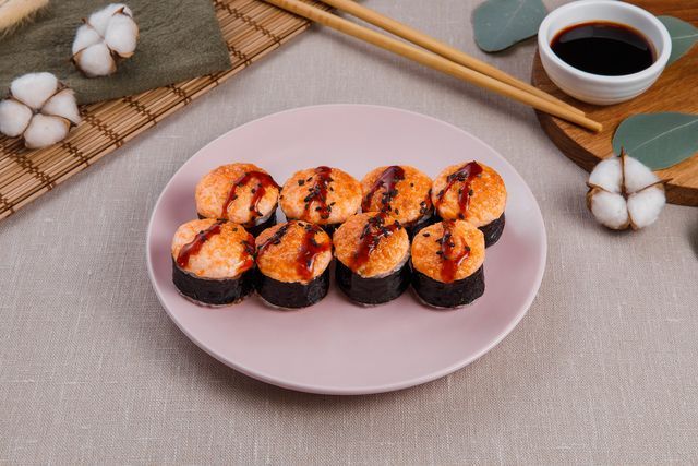 С Крабом запеченный