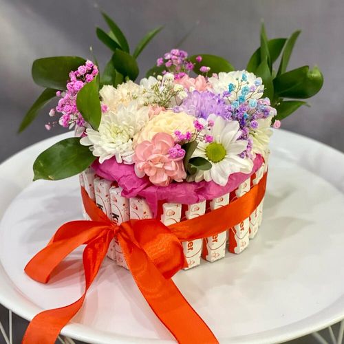 Цветы с киндерами (к1891)