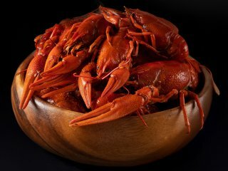 Средние раки (вареные)