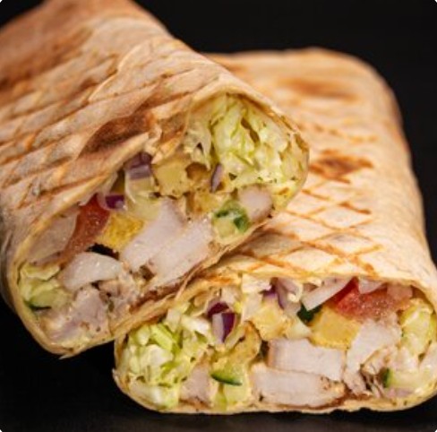 Шаурма с картофелем фри