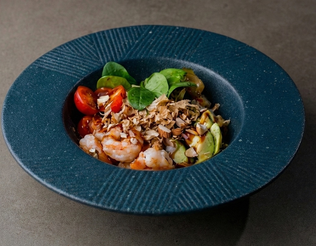 Поке с креветками