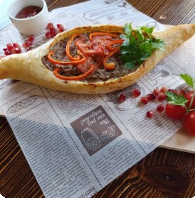 Хачапури с мясом
