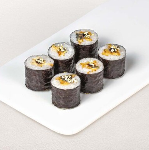 Мини ролл с угрем