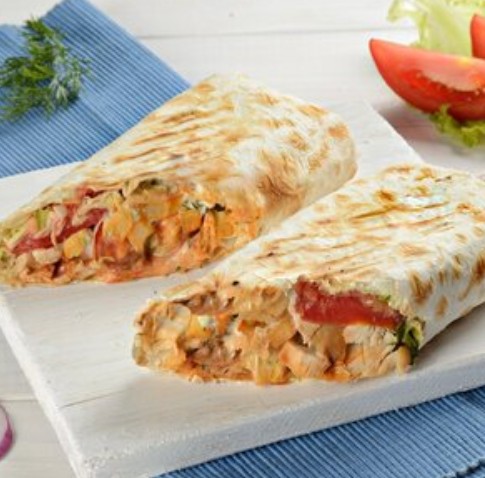 Шаверма по-гречески с курицей