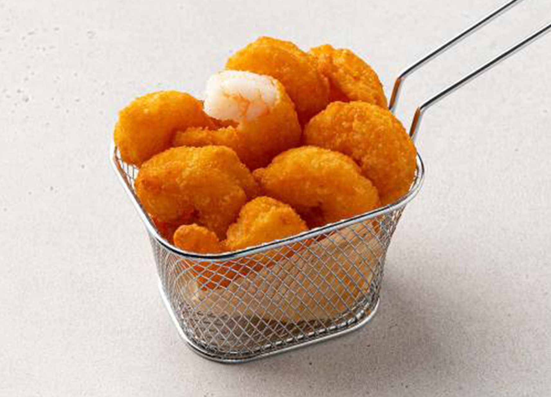 Тигровые креветки в кляре