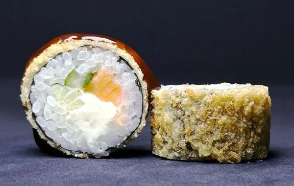 Темпура с лососем