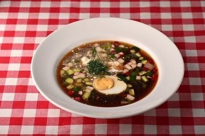 Окрошка на квасе