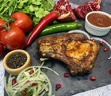 Шашлык из свиной корейки