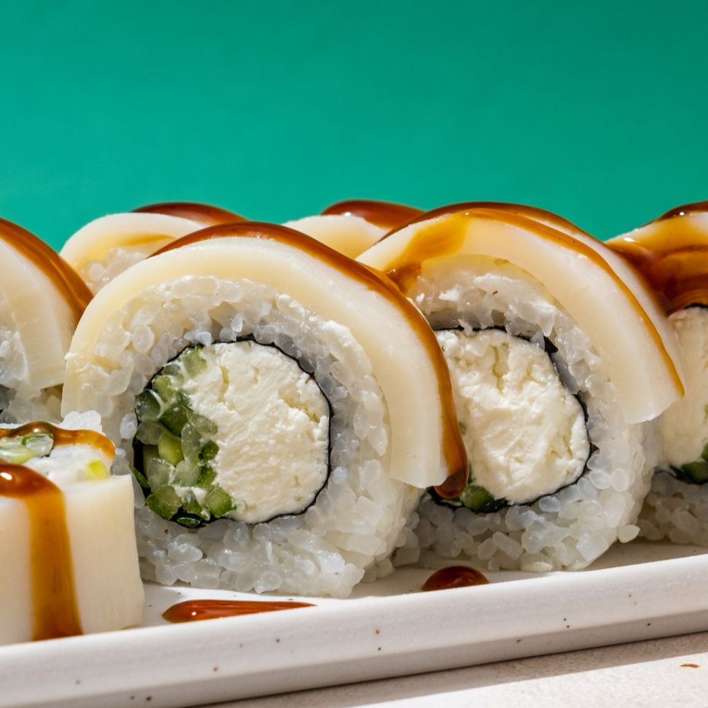 Филадельфия с кальмаром х/к