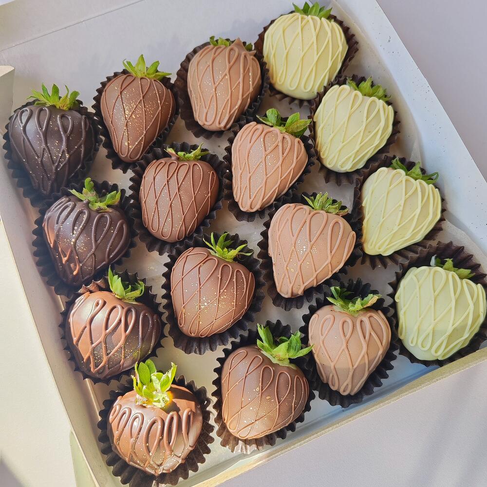 Клубника в шоколаде "Градиент"