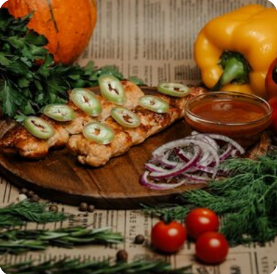 Люля-кебаб из говядины с острым армянским перцем