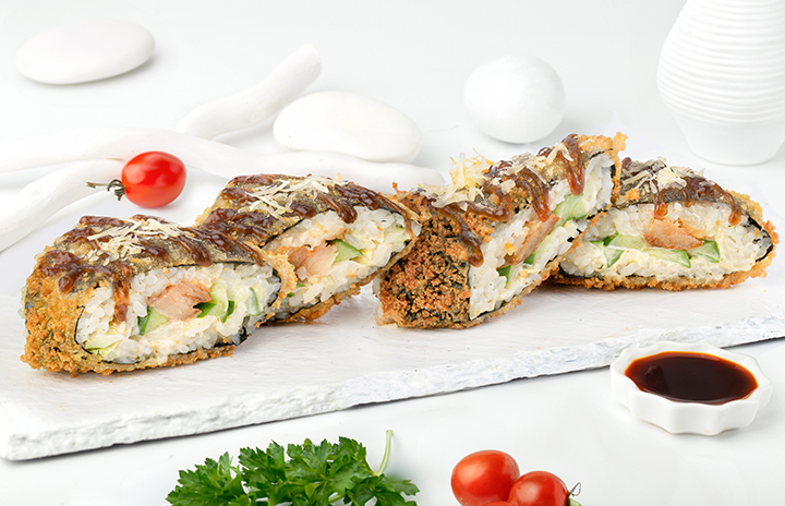 Суши-сэндвич унаги