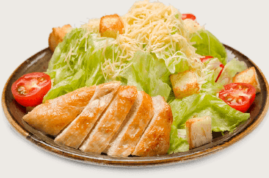Цезарь с курицей