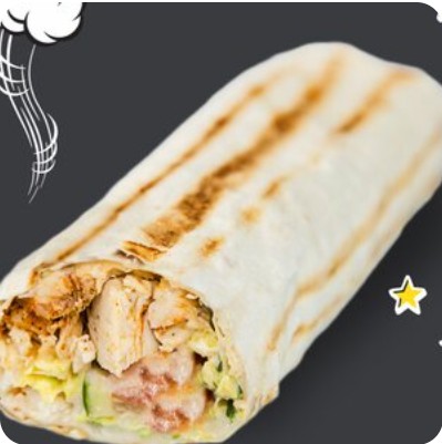 Гирос с курицей XXL