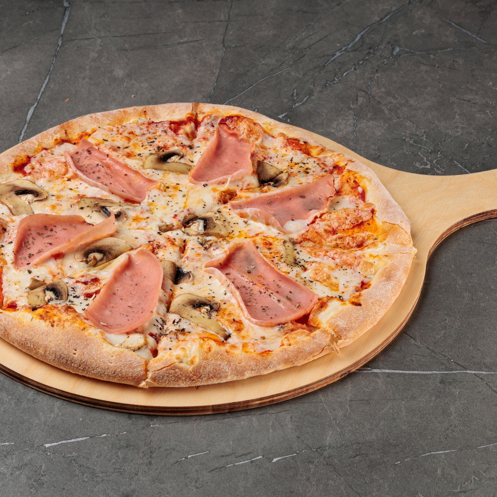 Ветчина и грибы