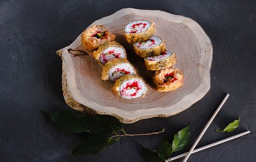 Горячий Ролл с Мидиями