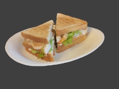 Сэндвич с ветчиной