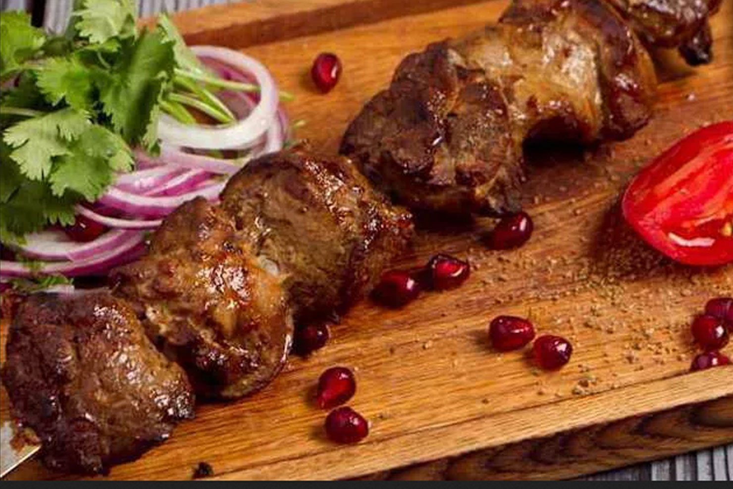 Шашлык из мякоти баранины