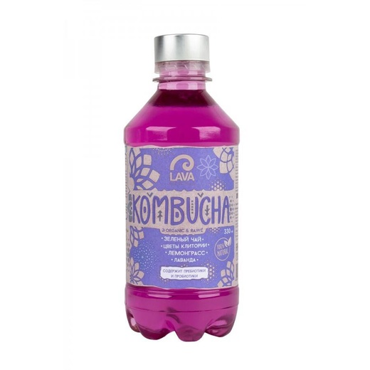 Напиток «Lava» Kombucha зеленый чай
