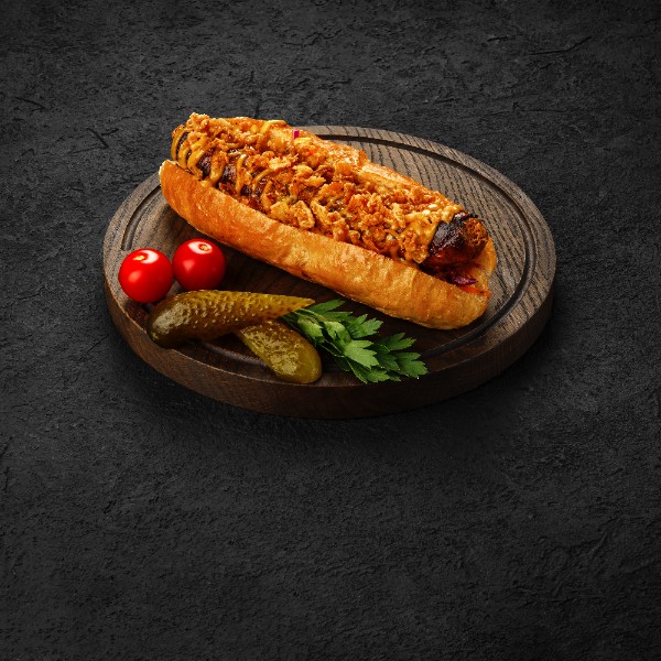 Хот дог с купат свиной