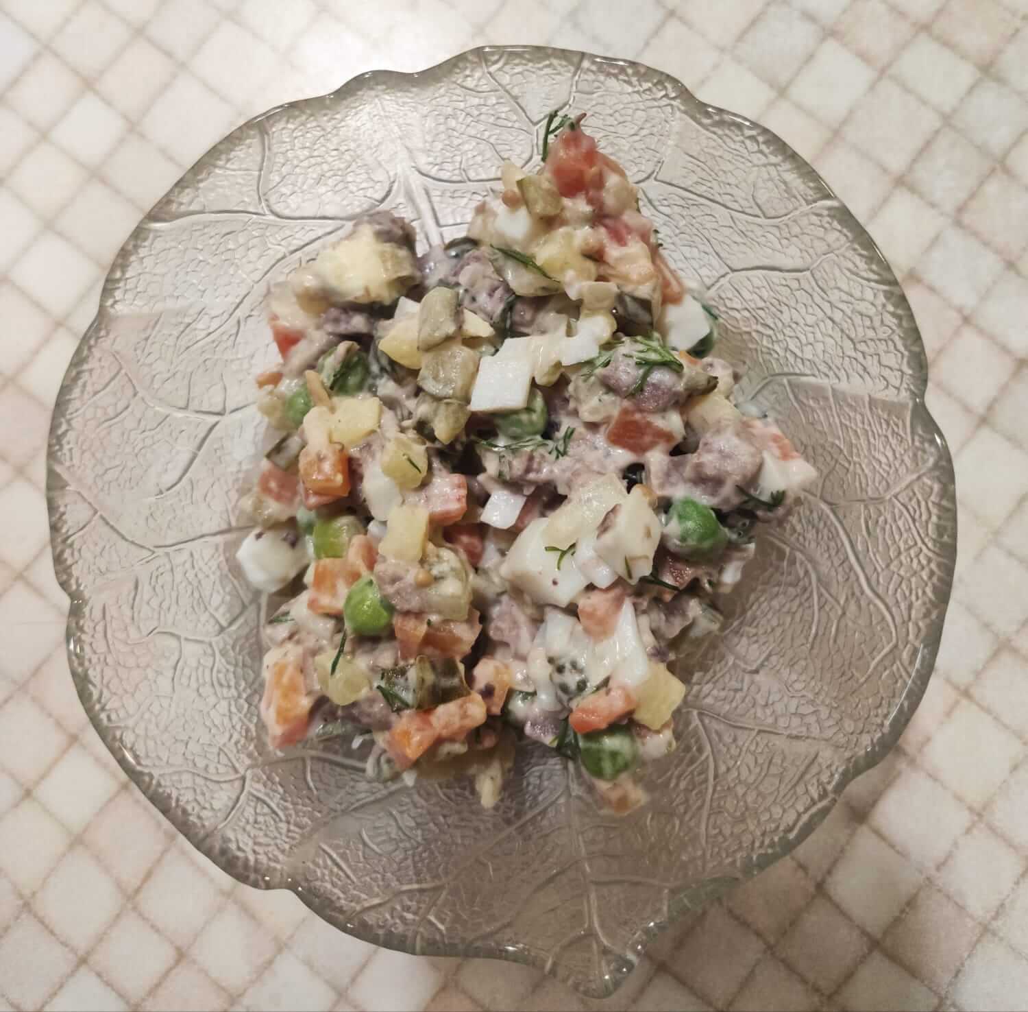 Оливье сязыком
