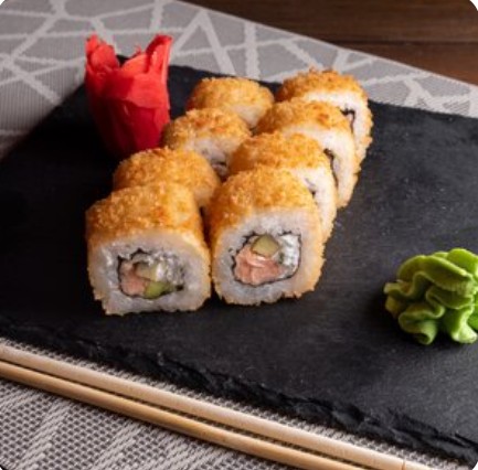 Калифорния темпура со снежным крабом