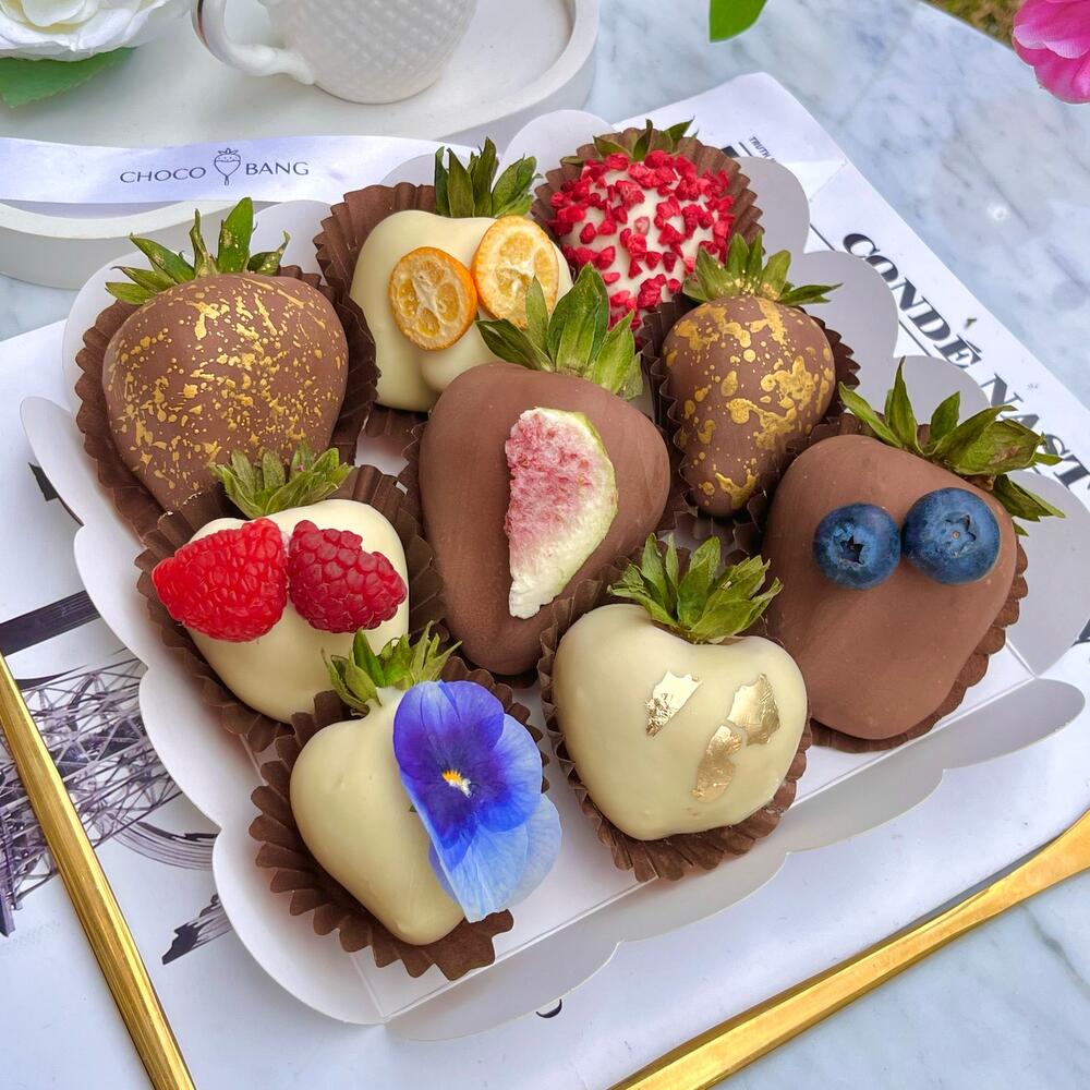 Клубника в шоколаде МИКС