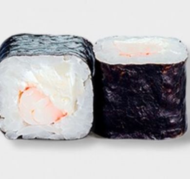 Ролл с сыром и креветкой