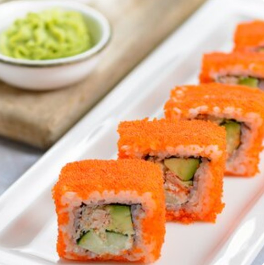 Калифорния с крабом