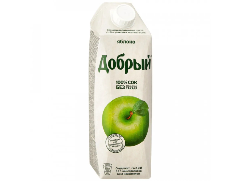 Cок добрый яблоко 1 л