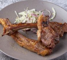 Шашлык из бараньей корейки