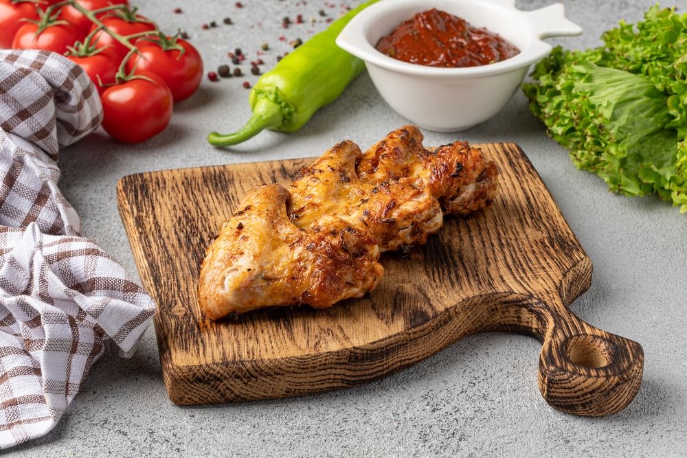 Шашлык из куриных крыльев (3 крыла)