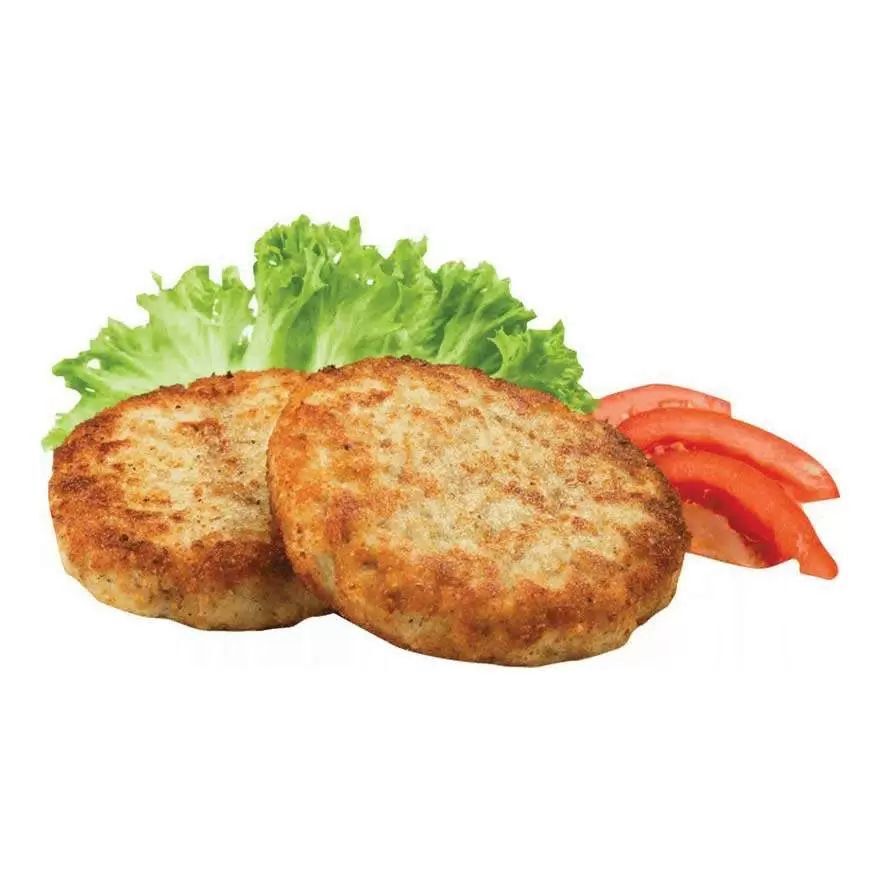 Куриная котлетка с салатиком