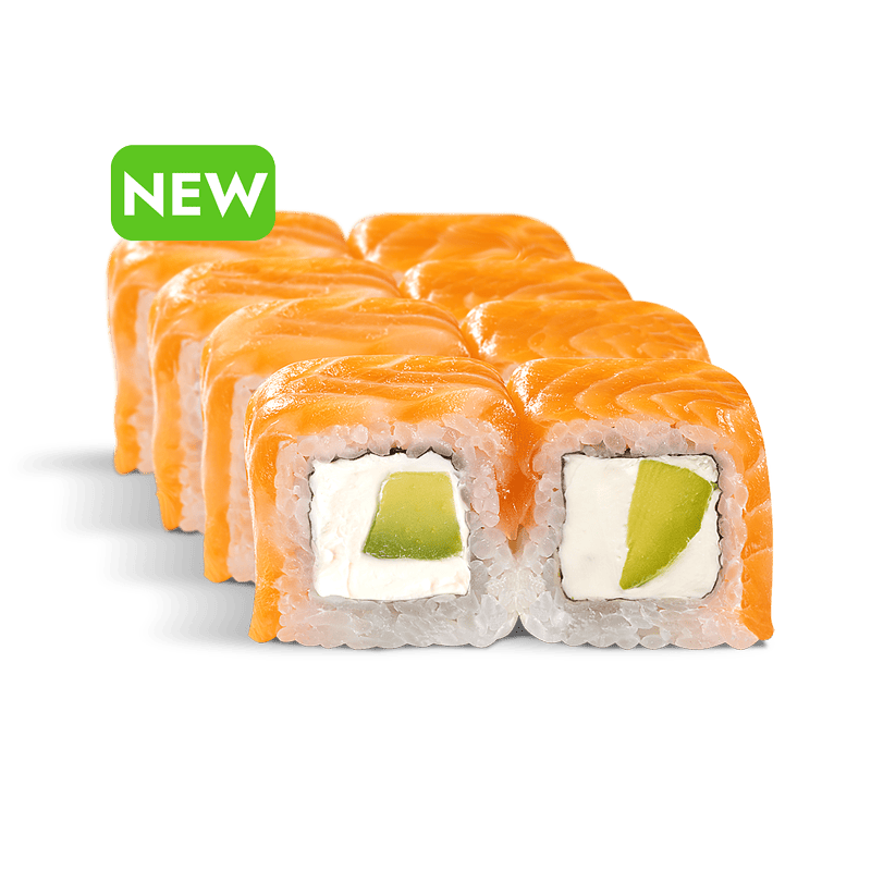 Ролл Филадельфия классика с авокадо