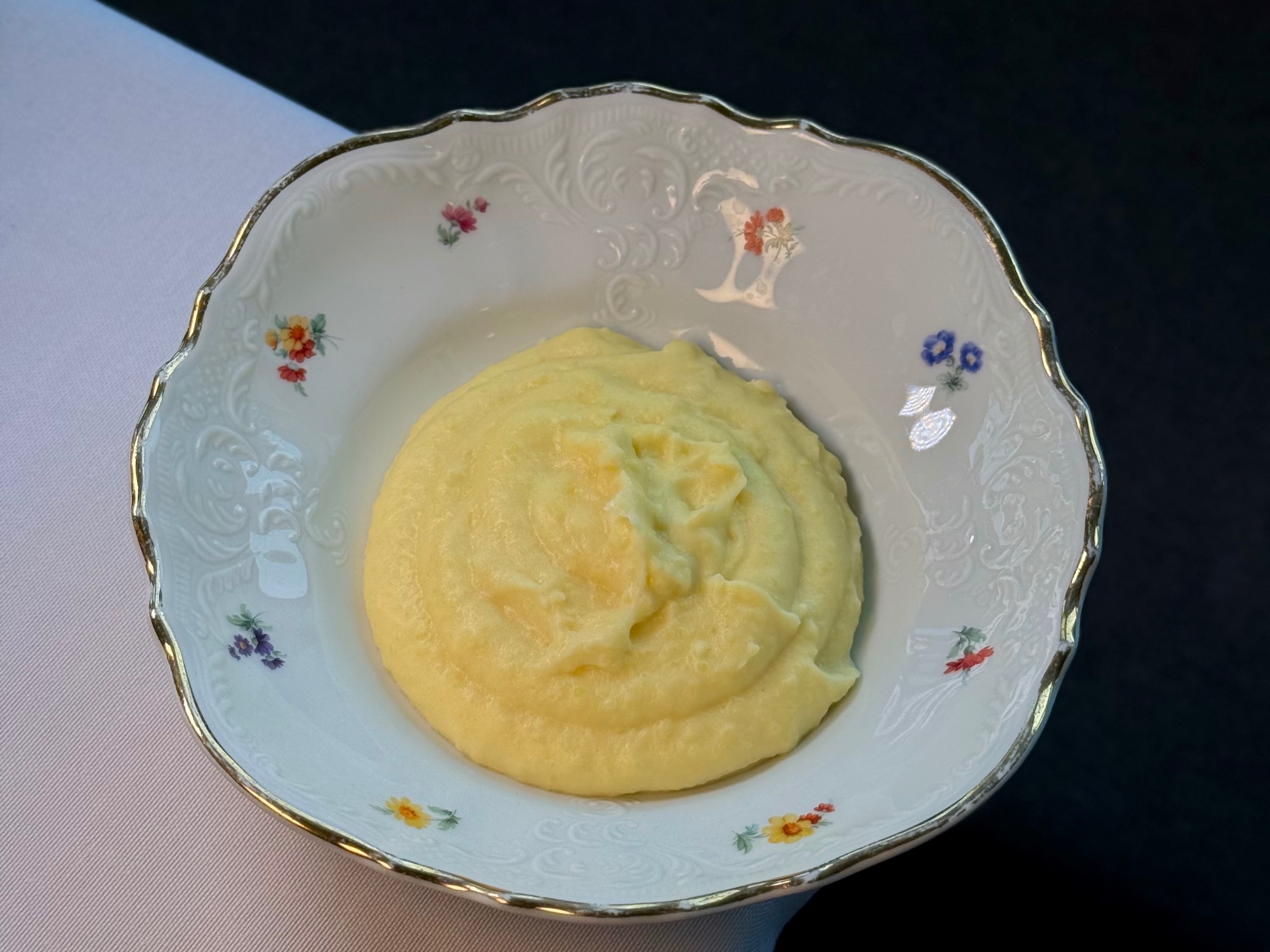 Картофельное пюре с томленным маслом