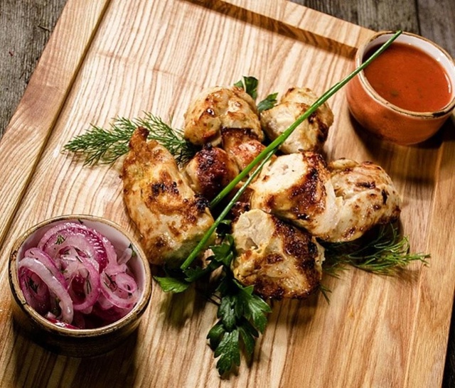 Шашлык из Куриной Грудки
