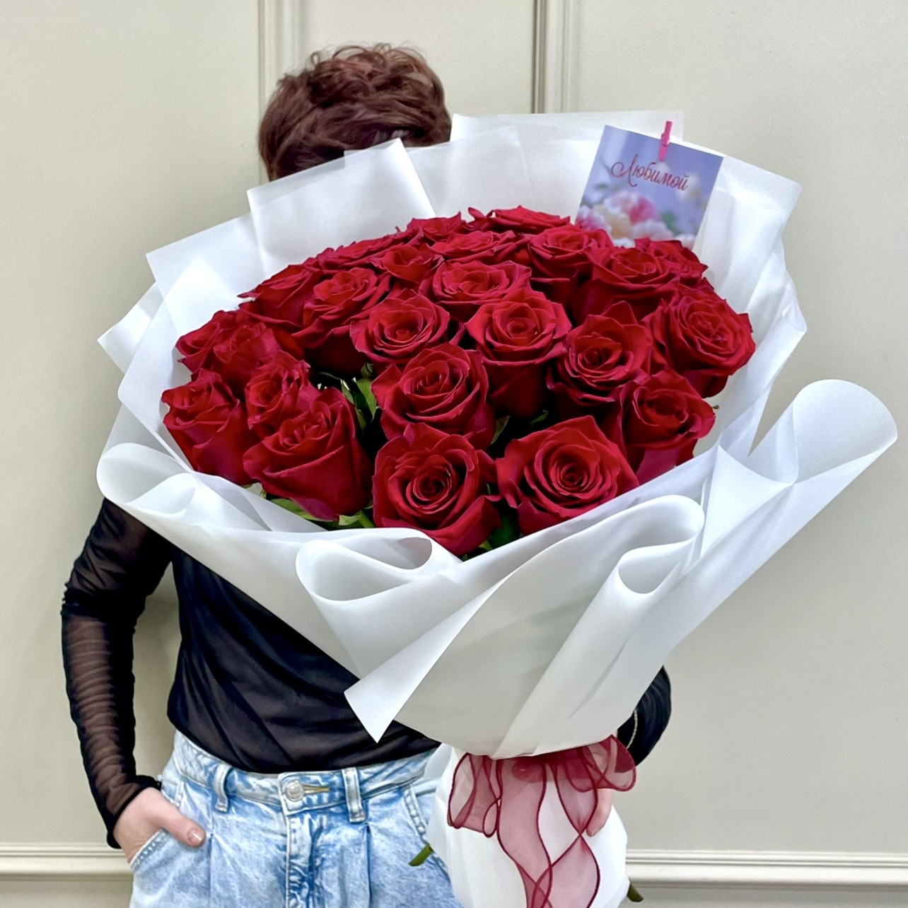 Букет из 25 роз Эквадор