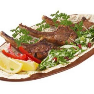 Шашлык из баранины на кости