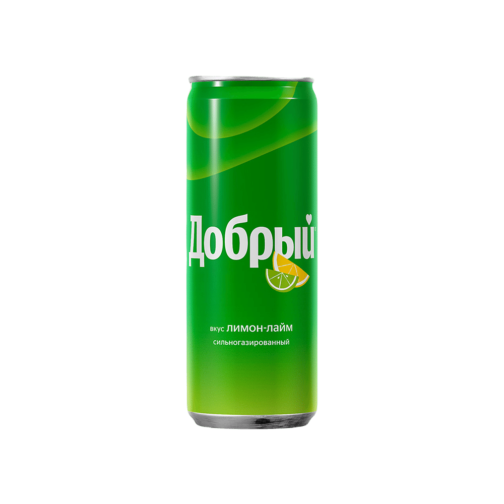 Добрый Лимон-лайм 0,33 л ж/б