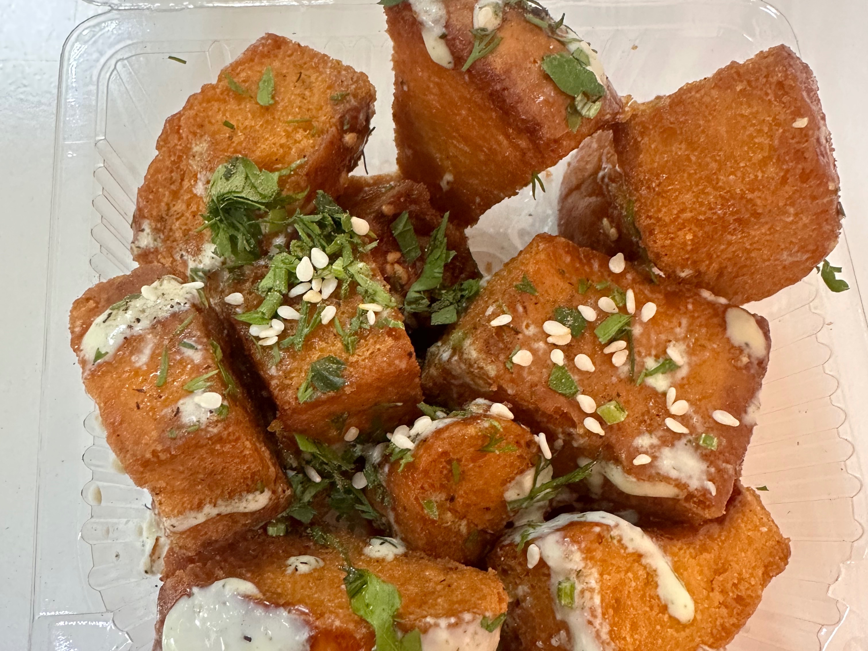 Чипсы из жареной лепешки 