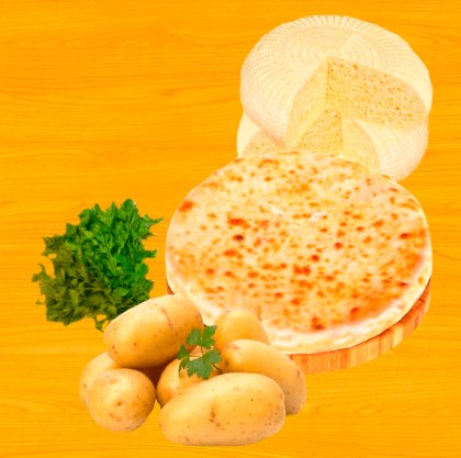 ПИРОГ С СЫРОМ И КАРТОФЕЛЕМ 300 гр