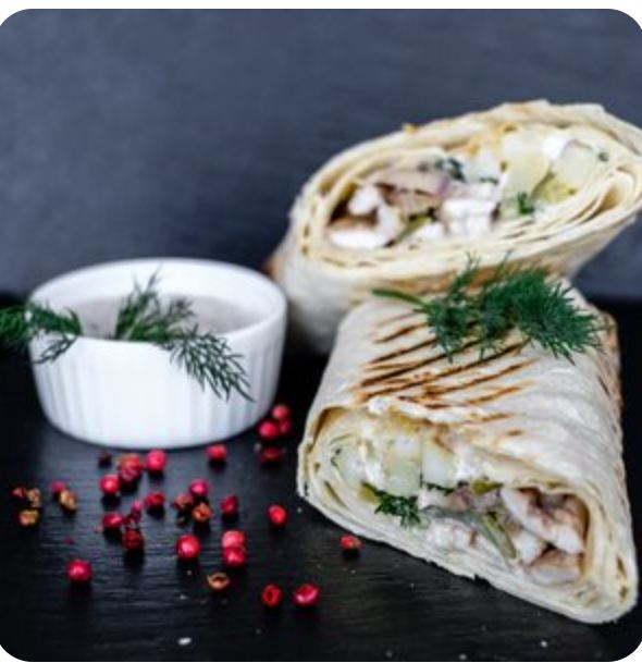 Грибная шаурма