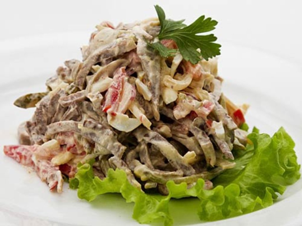 Салат "Из языка"