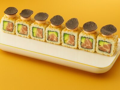 Ролл с Лакедрой и трюфелем